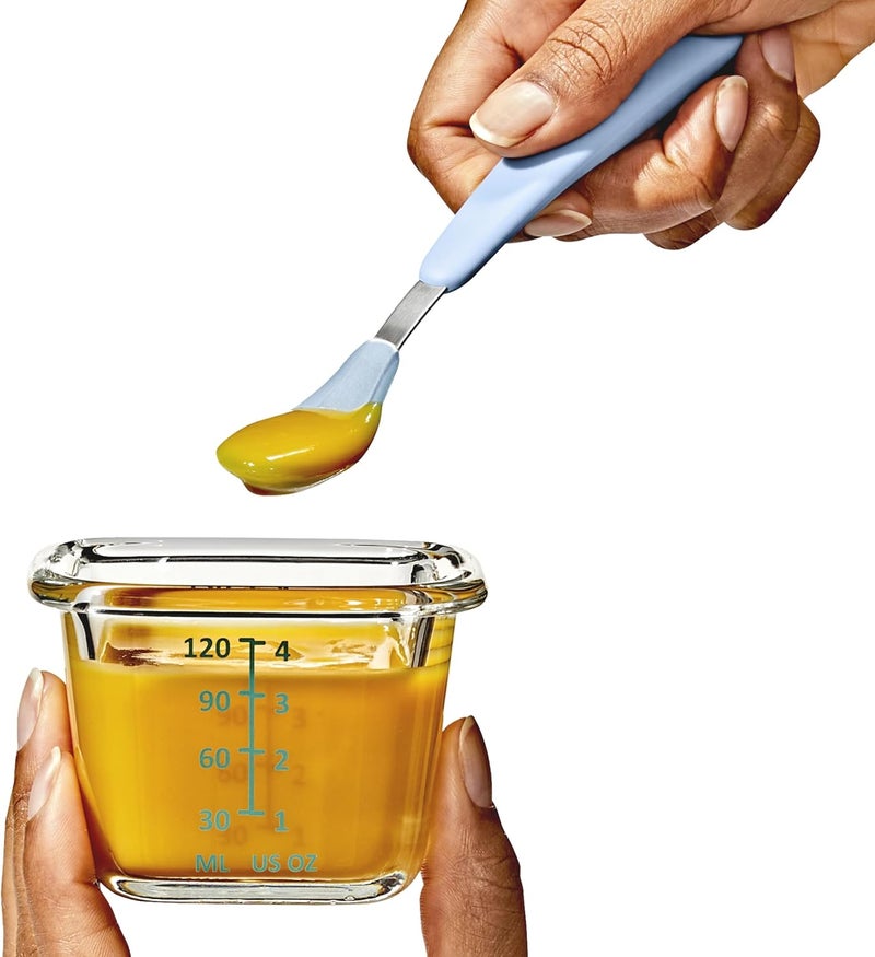 OXO ملعقة تغذية أوكسو توت للسفر مع حقيبة سفر - Image 4